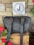Handmade Leather Pommel Bag for Hiking