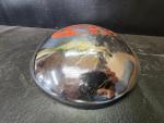 Dog Bowl Hub Cap for Horse Trailers and Trucks