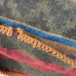 Women’s Vintage Green Wool Blend Hiking Skirt