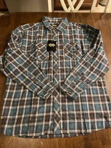 Men's XL Flannel Plaid Button Down Shirt