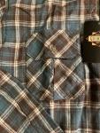 Men's XL Flannel Plaid Button Down Shirt