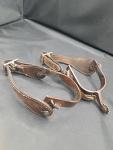 Durable Leather Riding Spurs for Hiking Adventures
