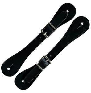 2 Leather Spur Straps for Horse Riding