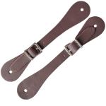 Leather Spur Straps for Western Horse Riding
