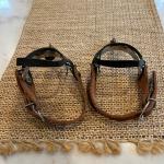 Leather Spurs with Metal Rowels for Equestrian Fun