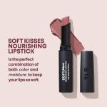 Soft Kisses Vegan Lipstick - Bare Me Nude