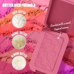 NYX Buttermelt Vegan Powder Blush - For The Butta