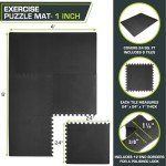 ProsourceFit Thick Puzzle Exercise Mat for Workouts