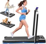 Compact Walking Pad Treadmill with Handle Bar