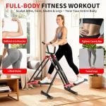 HOWHAI Compact Air Walker Elliptical Trainer