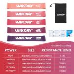 WIKDAY Resistance Bands Set for Home Workouts