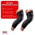 McDavid Hex Knee Compression Sleeves with Padding