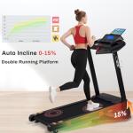 Incline Treadmill with Bluetooth and 36 Programs