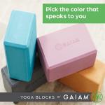 Gaiam Yoga Block - Non-Slip Foam Support