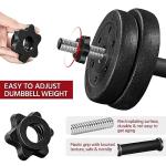 Yaheetech 33LB Dumbbell Weight Set for All