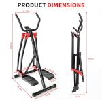 HOWHAI Compact Air Walker Elliptical Trainer