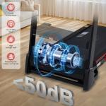 Incline Treadmill with Bluetooth and 36 Programs