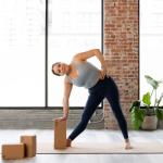 Extra Tall Cork Yoga Block - 1-Pack