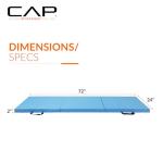 CAP Barbell Folding Exercise Mat - Thick and Durable