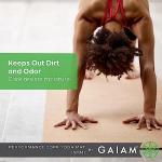 Gaiam Cork Non-Slip Yoga Mat for Hot Yoga