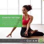 Gaiam Cork Non-Slip Yoga Mat for Hot Yoga