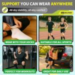 BLITZU Calf Compression Sleeves for Pain Relief