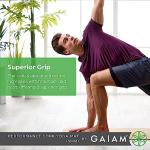 Gaiam Cork Non-Slip Yoga Mat for Hot Yoga