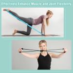 Pilates Equipment Kit for Home Workout, Pilates Ring and Ball Set for Women, 14'' Magic Circle Essentials Accessories Kit, Wrist Weights, Resistance Bands, Yoga Strap, Core Sliders, Socks, Bag Green