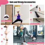 Resistance Bands with Handles for Women, 5 Level Exercise Bands Workout Bands for Physical Therapy, Yoga, Pilates, Door Anchor, Storage Pouch(Colour)