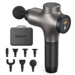 Mebak 3 Massage Gun, Massage Gun Deep Tissue for Athletes, Professional Muscle Percussion Massager, Massager for Shoulder Leg Back Body Pain Relief, Quiet Portable Sport Tool, Gifts for Him