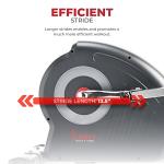 Sunny Health & Fitness Smart Elliptical Exercise Machine for Home, Adjustable 12-Level Resistance with Pulse Sensor, Durable 275 Lbs Weights Capacity, Interactive SunnyFit App Access via Bluetooth