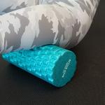The Original Body Roller - High Density Foam Roller Massager for Deep Tissue Massage of The Back and Leg Muscles - Self Myofascial Release of Painful Trigger Point Muscle Adhesions - 13" Turquoise