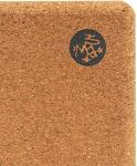 Manduka Yoga Cork Block - Yoga Prop and Accessory, Good for Travel, Comfortable Edges, Lightweight, Extra Firm Cork, 4" x 6" x 9" (10 x 15 x 22.5 cm)
