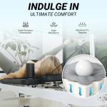 Pilates Reformer, PAETA Foldable Reformer Pilates Machine for Home Use, with Dual Resistance- Springs and Cords, Pilates Equipment for Home Workouts with Jump Board, Up to 400 LBS