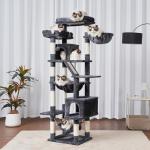 Heybly 71-Inch Tall Cat Tree with Condos and Perches