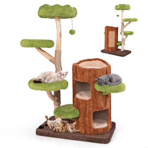 PETSITE 55-Inch Multi-Level Cat Tree Tower