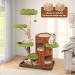 PETSITE 55-Inch Multi-Level Cat Tree Tower