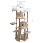 74.5" Extra Large Multi-Cat Tree with Condos & Hammocks