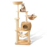 59" Modern Multi-Level Cat Tree Tower