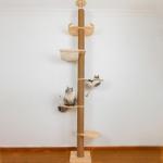 Adjustable 5-Tier Cat Tree with Hemp Scratching Post