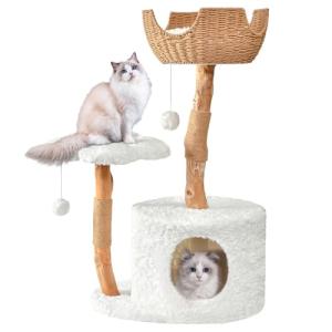 Easyego Modern Aesthetic Cat Tree Tower