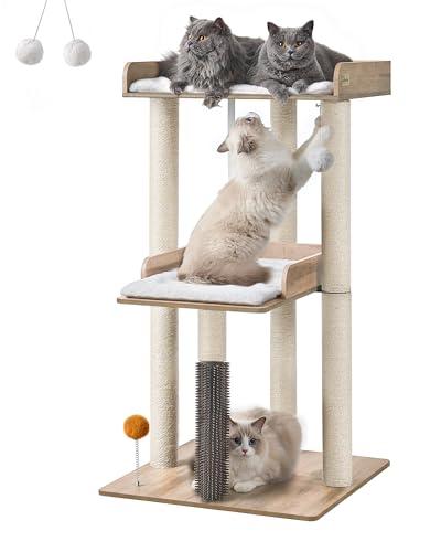 Modern 43.7" Cat Tree with Scratching Post