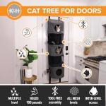 K&H Pet Products 5-Level Door-Mounted Cat Condo