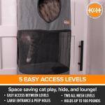 K&H Pet Products 5-Level Door-Mounted Cat Condo