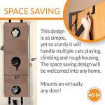 K&H Hangin' Cat Condo - Tan, Large Size
