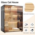 Extra Large Modern Cat House with Wheels