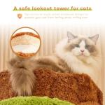 90.5'' Luxury Multi-Level Cat Tree Tower