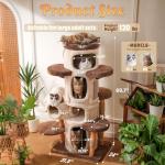 70'' Luxury Cat Tree with Scratching Posts