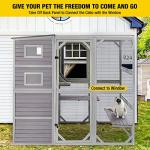 Aivituvin 4-Tier Outdoor Cat Catio House