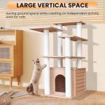 46” Weatherproof Cat Tree Tower with Scratching Posts